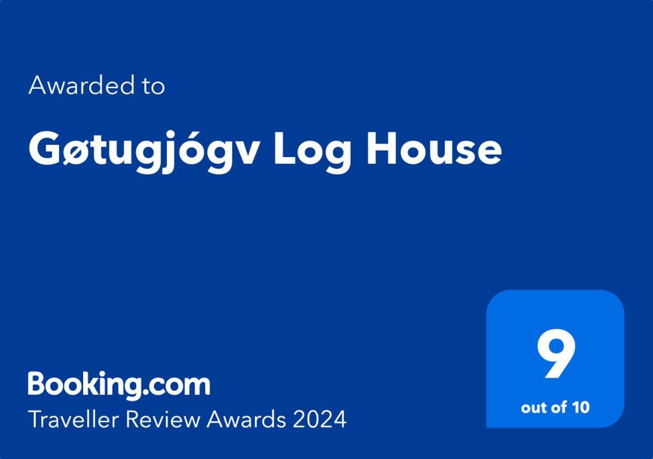 شقة Gotugjogv Log House المظهر الخارجي الصورة