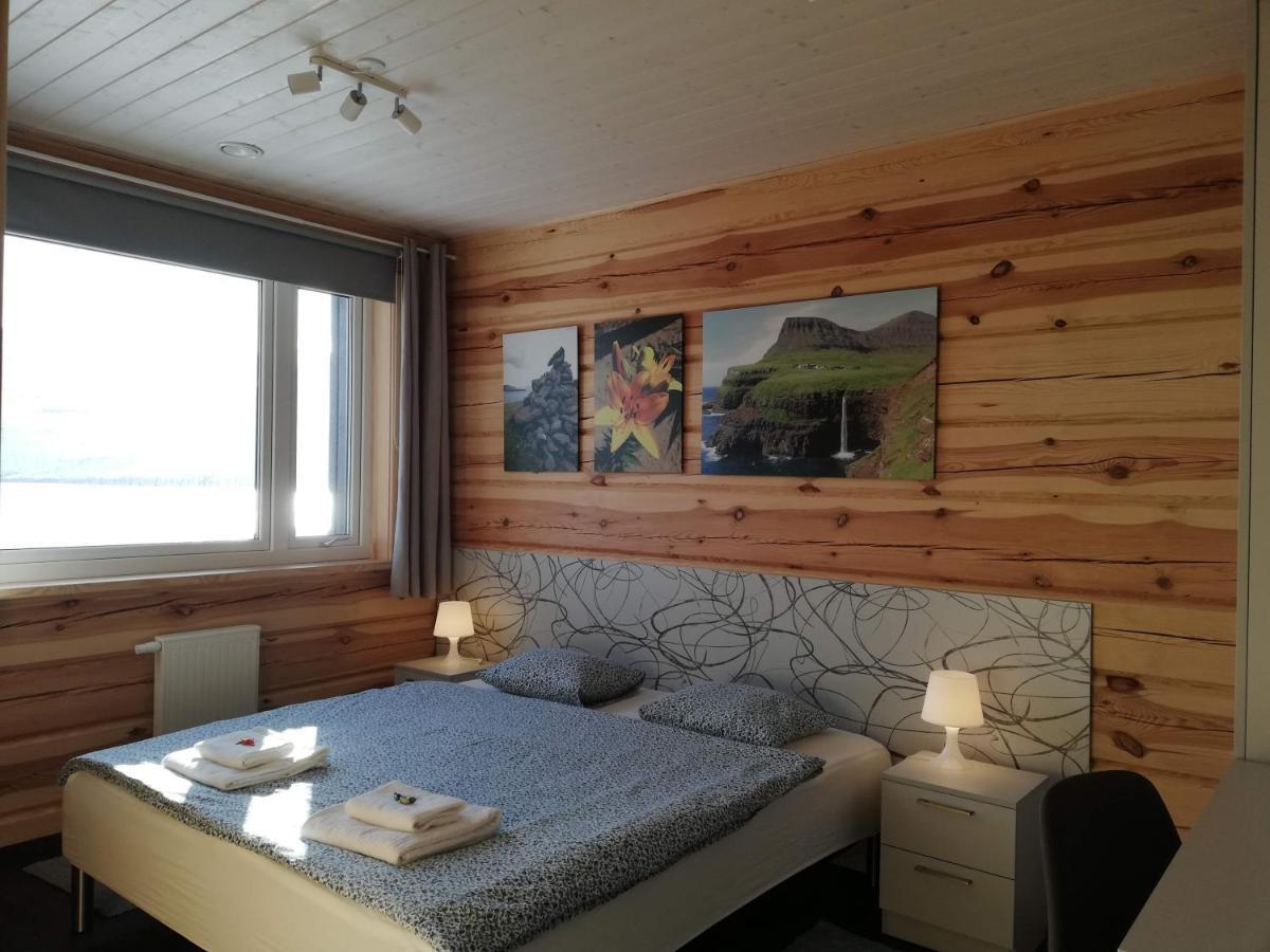 شقة Gotugjogv Log House المظهر الخارجي الصورة