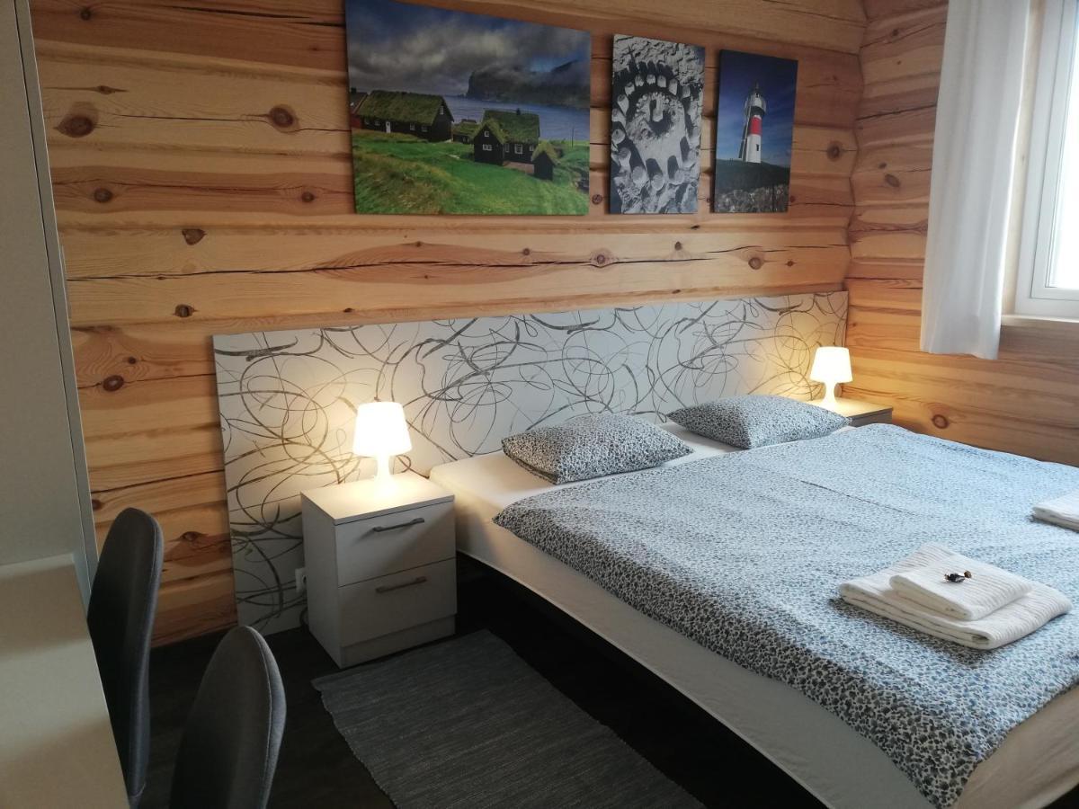 شقة Gotugjogv Log House المظهر الخارجي الصورة